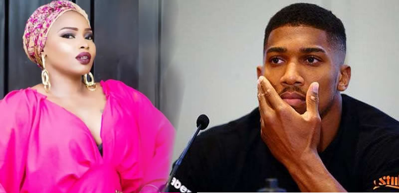 Halima Abubakar and Anthony