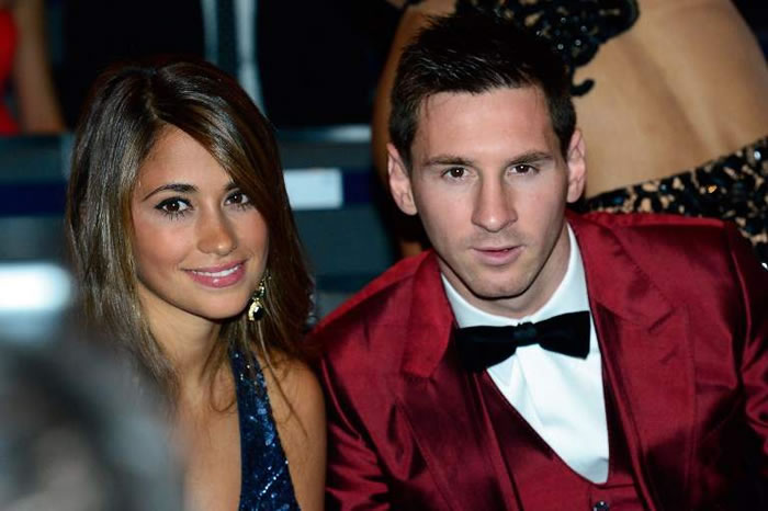 Lionel Messi and Childhood sweetheart