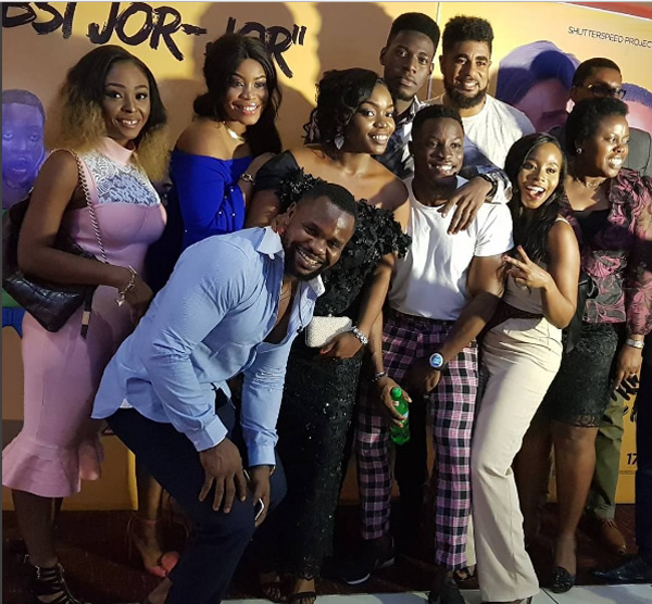#BBNaija reunite at picture perfect premiere