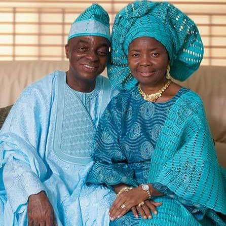 Bishop Oyedepo and wife