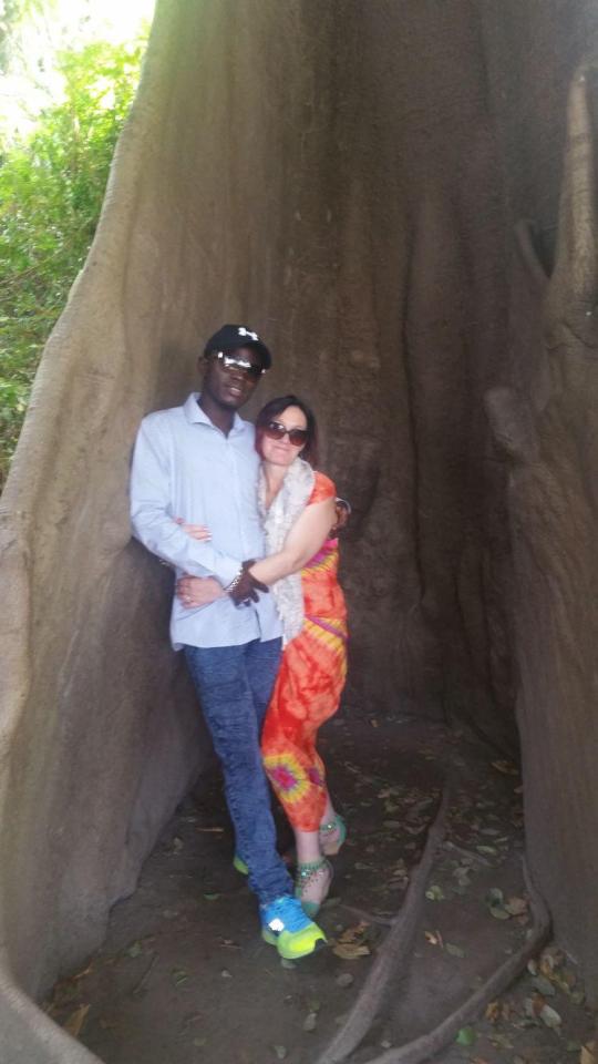 heidi and Gambian Mamadou jallow