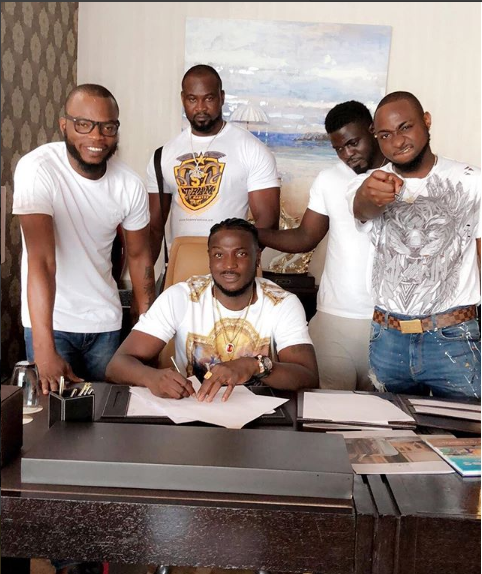 Davido's new artiste