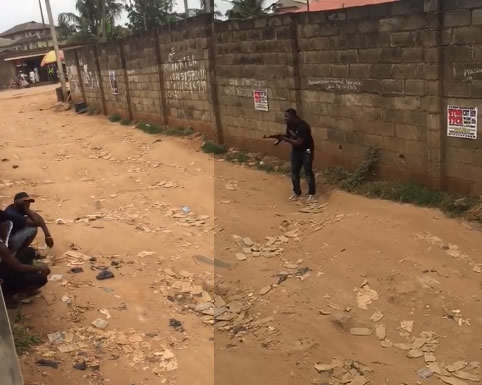 police threatens to kill two