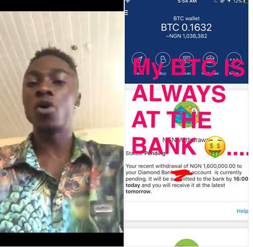 Star Alexzy Markson says not all people making money online are fraudsters, #EndSARS concurrency bitcoins