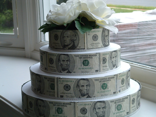 Dollar cake