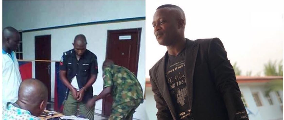 Policeman and late soldier