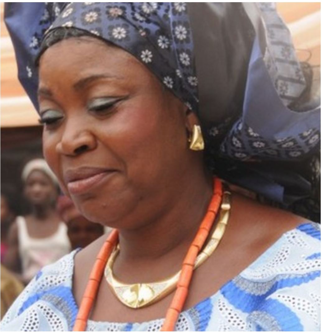 Mercy Johnson's mom