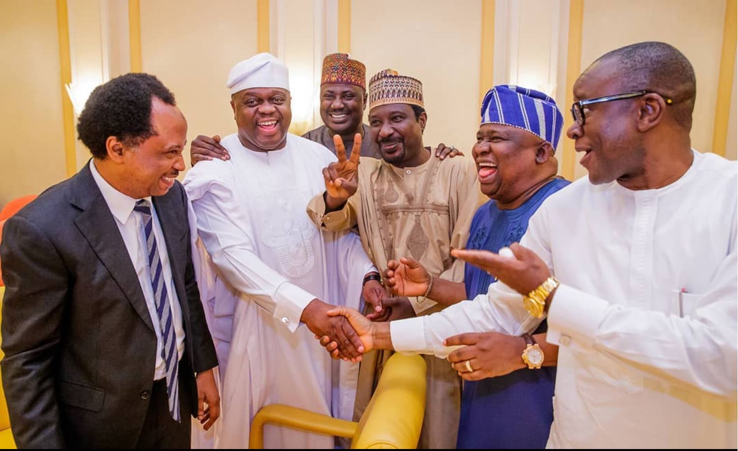 Sen. Lanre Tejuoso and other senators