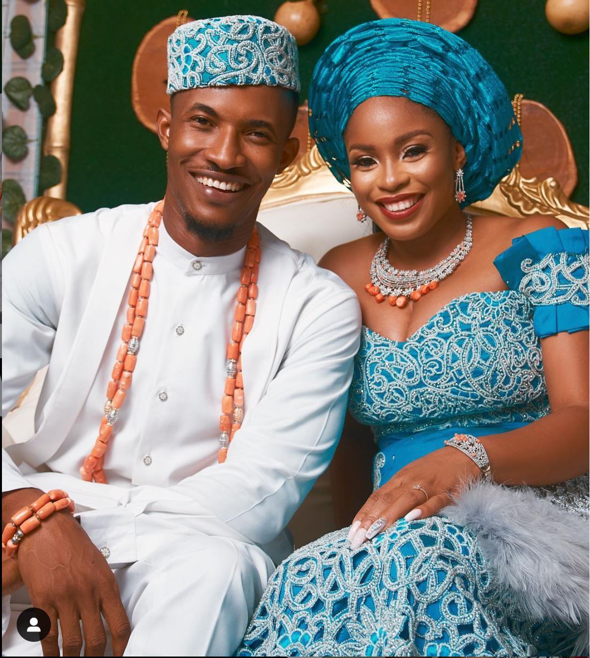 Gideon Okeke and wife