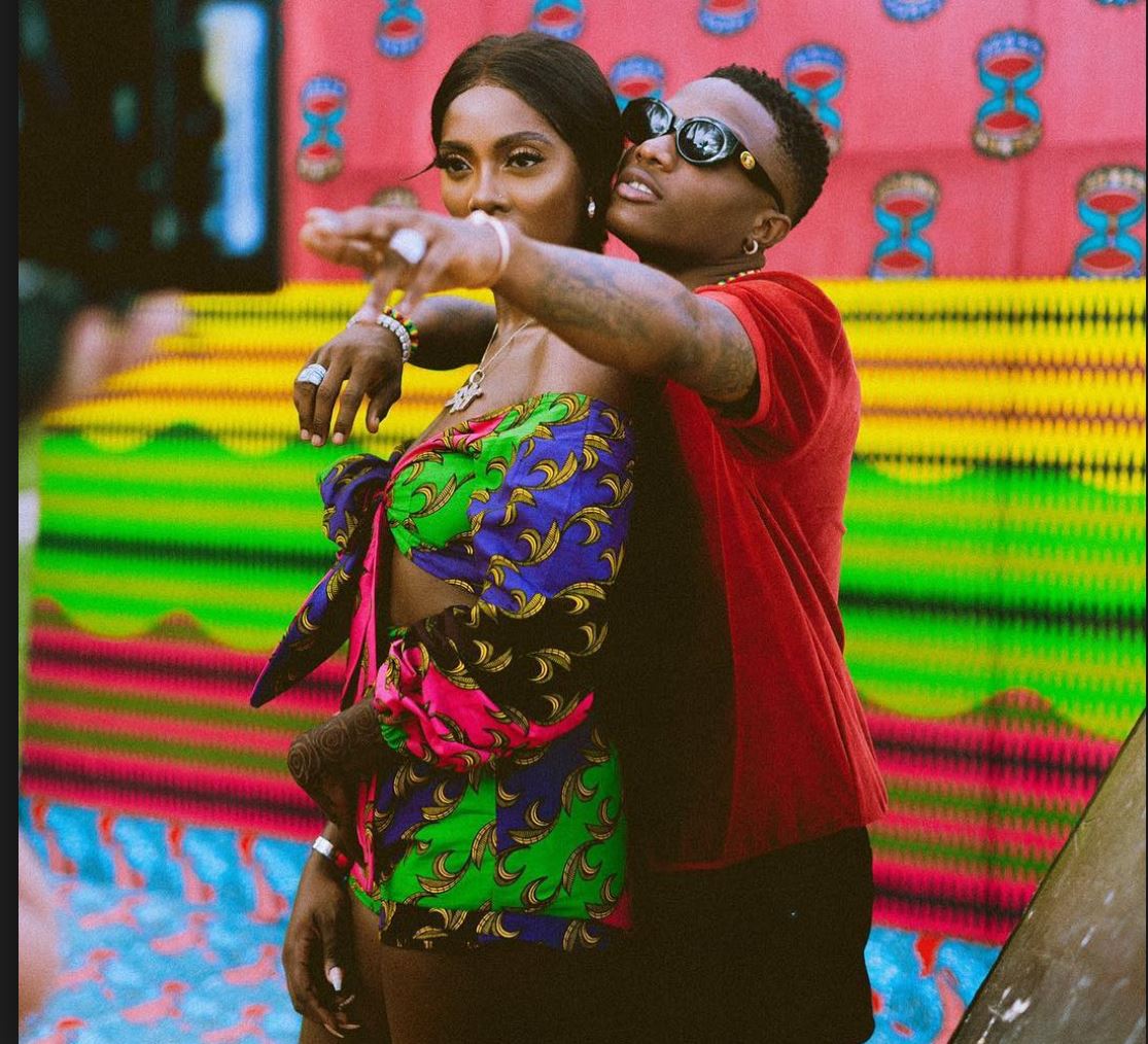 Tiwa Savage and Wizkid