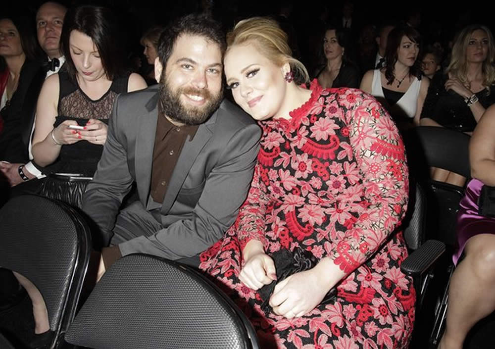 Adele and her husband, Simon Konecki