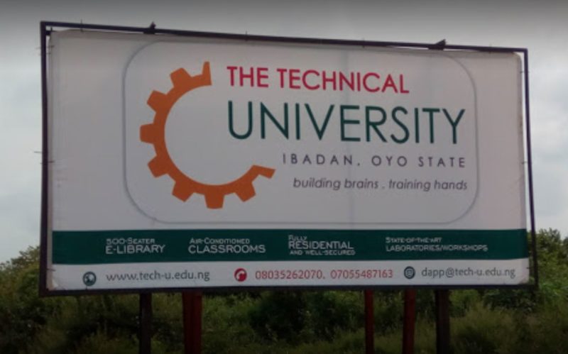 The Technical University, Ibadan 1