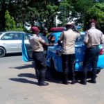 Federal Road Safety Corps officials on duty