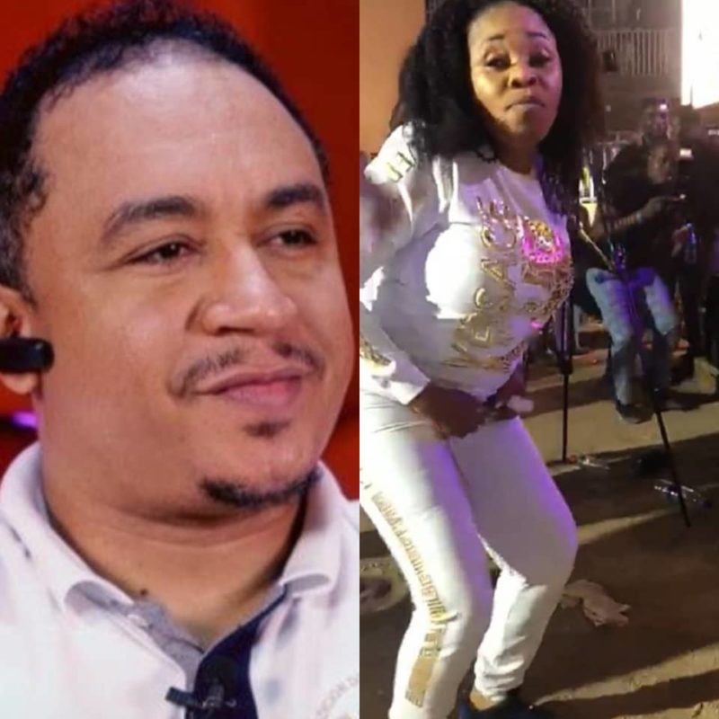 Daddy Freeze has shared his thoughts on the viral video of Gospel artiste Tope Alabi