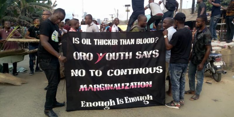 Akwa Ibom: Oil communities protest alleged marginalization