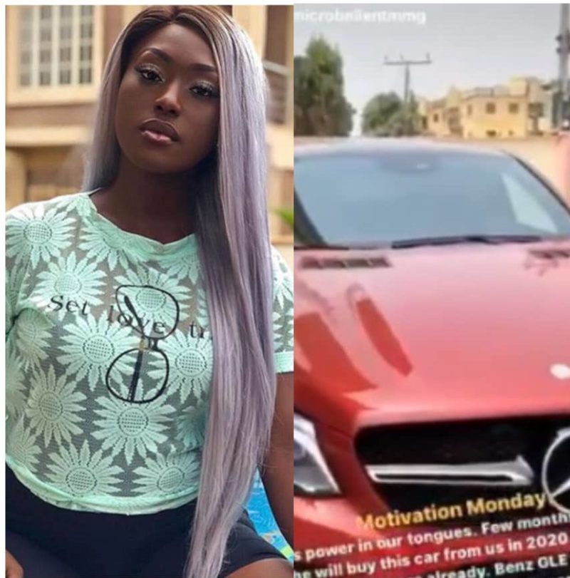 Linda Osifo acquires a new Mercedes Benz car worth N20m (video)