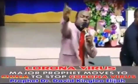 Nigerian clergyman announces plans to visit China to 'prophetically' destroy virus ( see reaction)