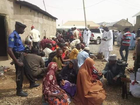 Zamfara burst illegal rehabilitation centre, rescues 57 inmates tied in chains (photos)