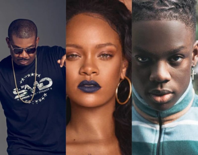Don Jazzy excited as Rihanna vibes to Rema's 'Dumebi'