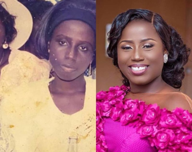 See Ghanaian gospel singer Diana Hamilton's throwback photo