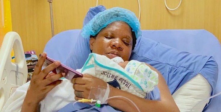 Mother's Day: Toyin Abraham shares childbirth experience in the labour room (video)