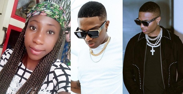 Nigerian Lady gushes over Wizkid, says he touched, pecked her in the dream