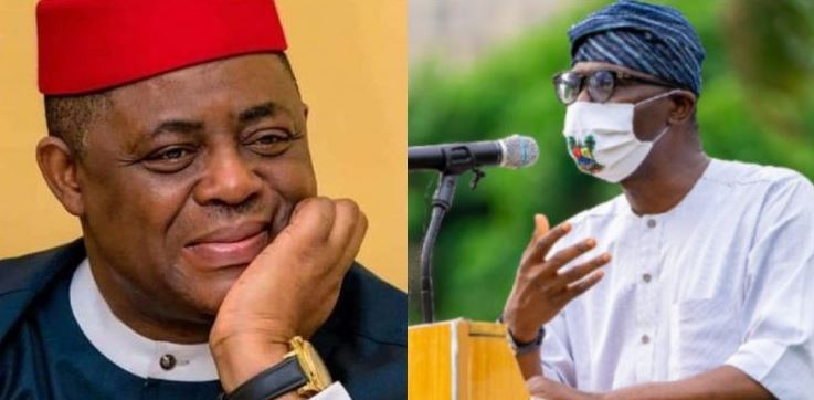 femi fani-kayode and Babajide Sanwo-Olu