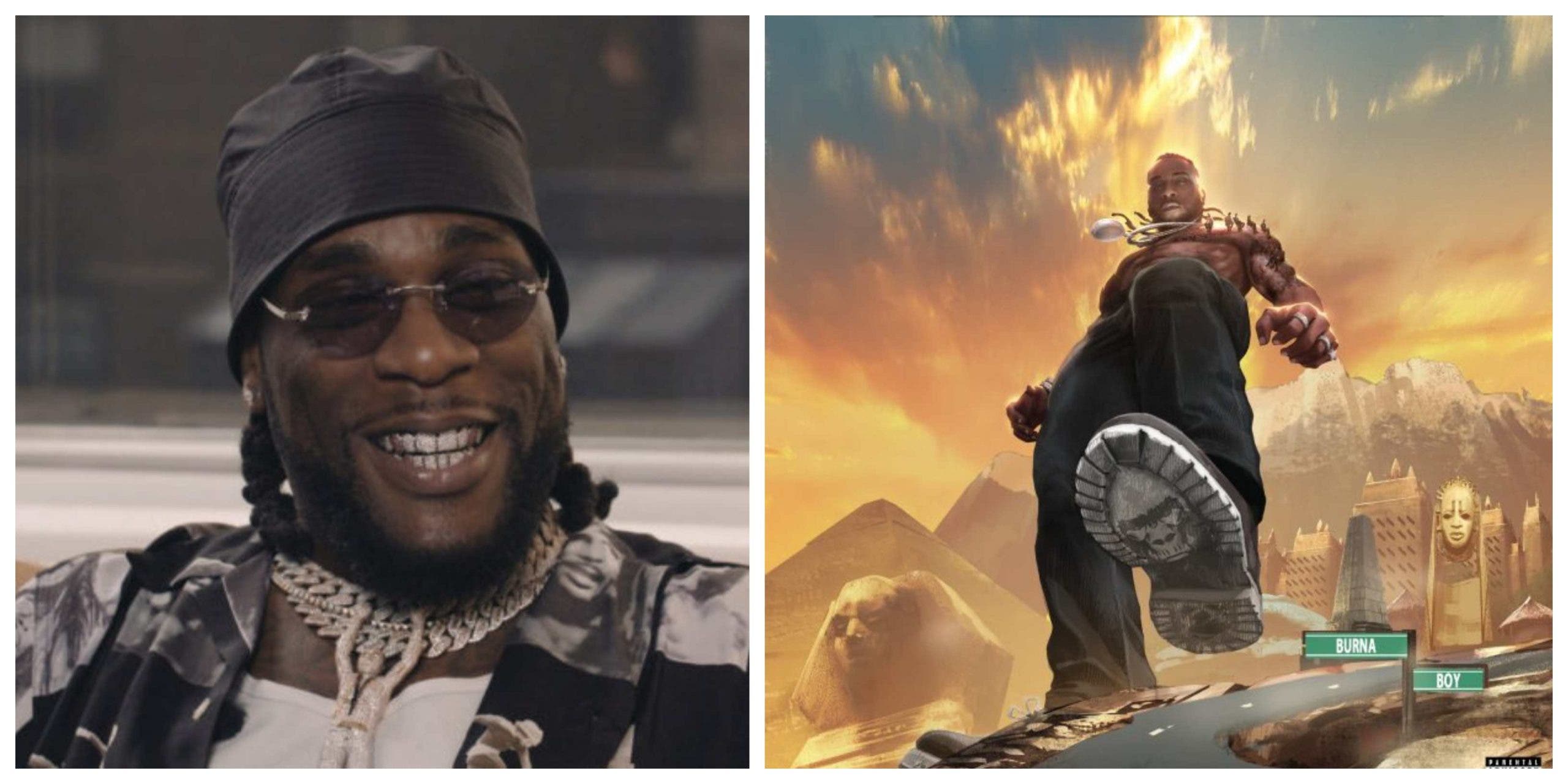Burna Boy album 'Twice as Tall' ranks first on Apple after Grammy win
