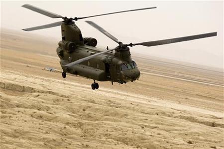Afghan helicopter crash