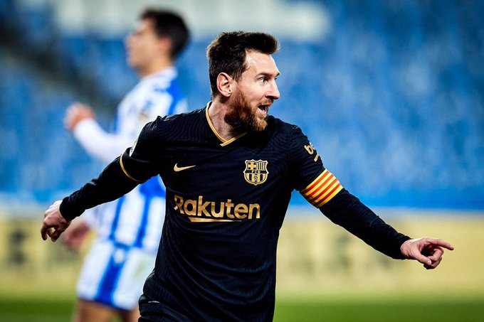 Messi Xavi Barcelona record