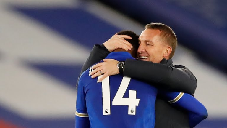 Iheanacho Rodgers Leicester Palace