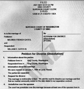 SHOCKING! Bill and Melinda Gates had no prenuptial agreement 