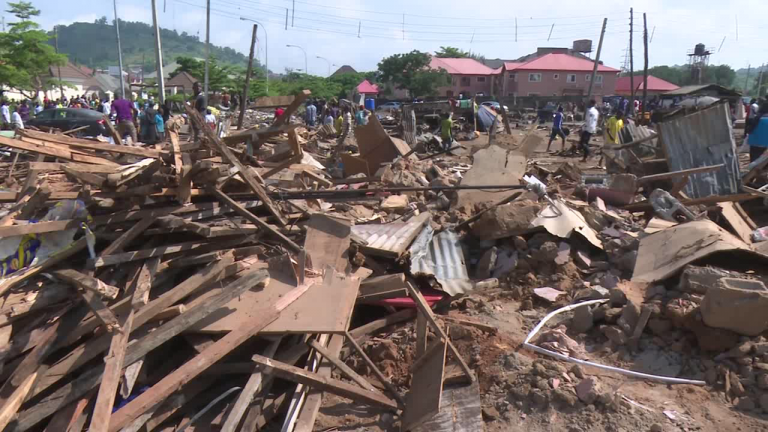 Demolition site