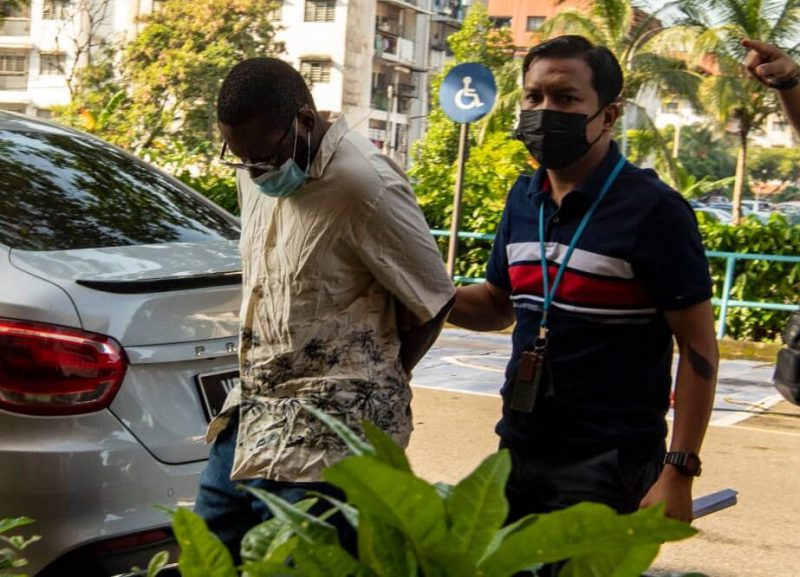 Nigerian man and his Malaysian wife