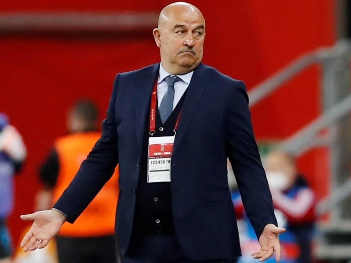 Russia sack manager stanislav cherchesov