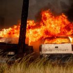 Wildfire destroys California town