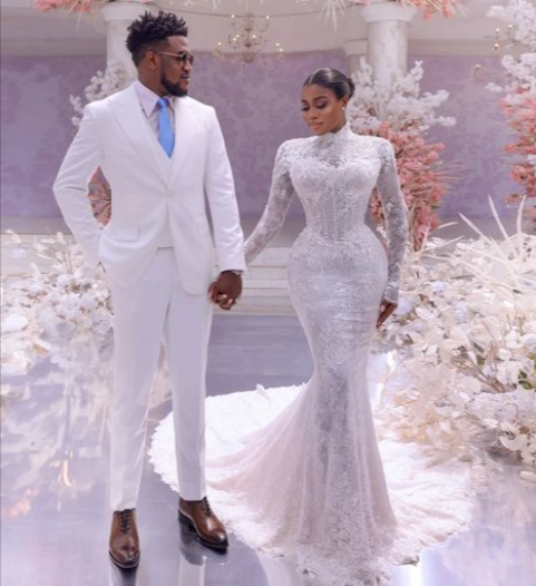 Veekee James' wedding