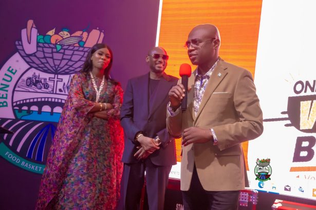 Gov Alia hosts 2Face, Natasha at induction dinner in Benue