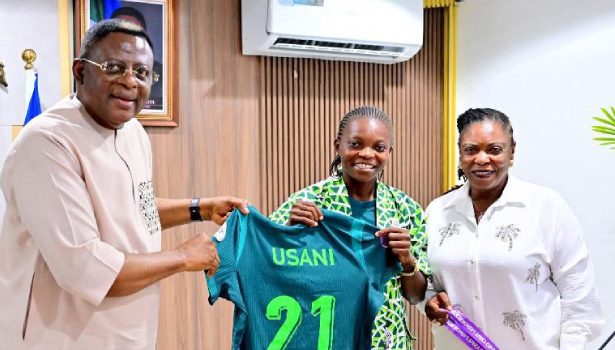 Otu rewards Super Falcons’ Miracle Usani with ₦50m, land