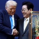 South Korea honors Trump with top national award, golden crown