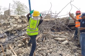 Building collapse in Abuja