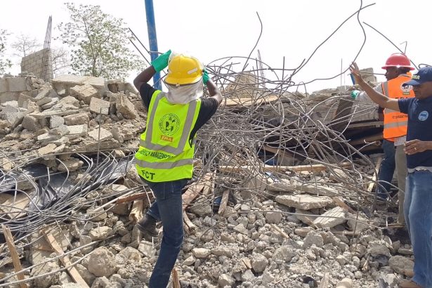 Building collapse in Abuja