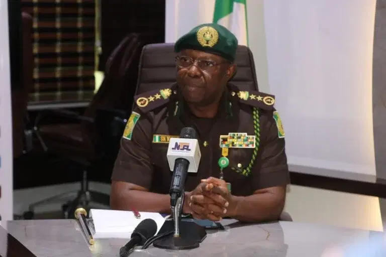 The Controller General, Nigeria Correctional Service (NCoS), Mr Sylvester Nwakuche.